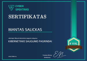 Kibernetinio saugumo pagrindai