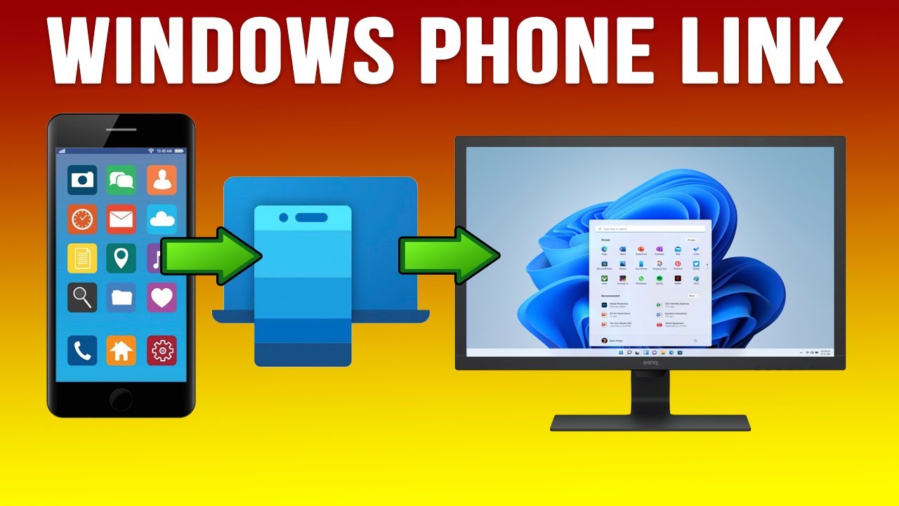 Susieti telefona su Windows